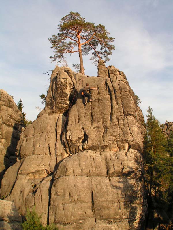 Czechia - climbing in Adrspach-Teplice rocks 53