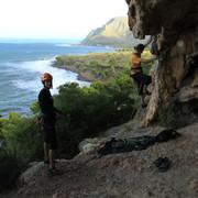 Mallorca - climbing in El Calo de Betlem 02