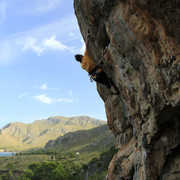 Mallorca - climbing in El Calo de Betlem 03