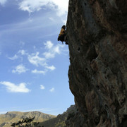 Mallorca - climbing in El Calo de Betlem 05