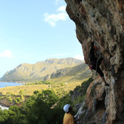 Mallorca - climbing in El Calo de Betlem 07