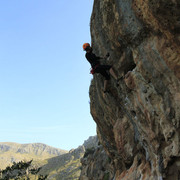 Mallorca - climbing in El Calo de Betlem 13