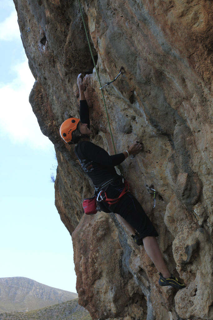 Mallorca - climbing in El Calo de Betlem 15