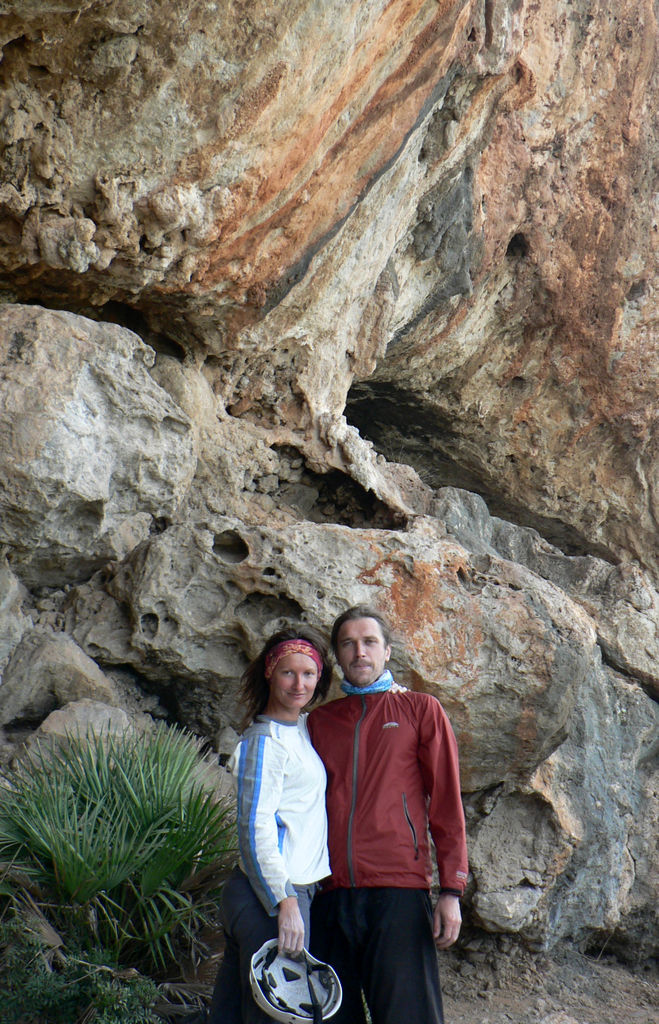 Mallorca - climbing in El Calo de Betlem 17