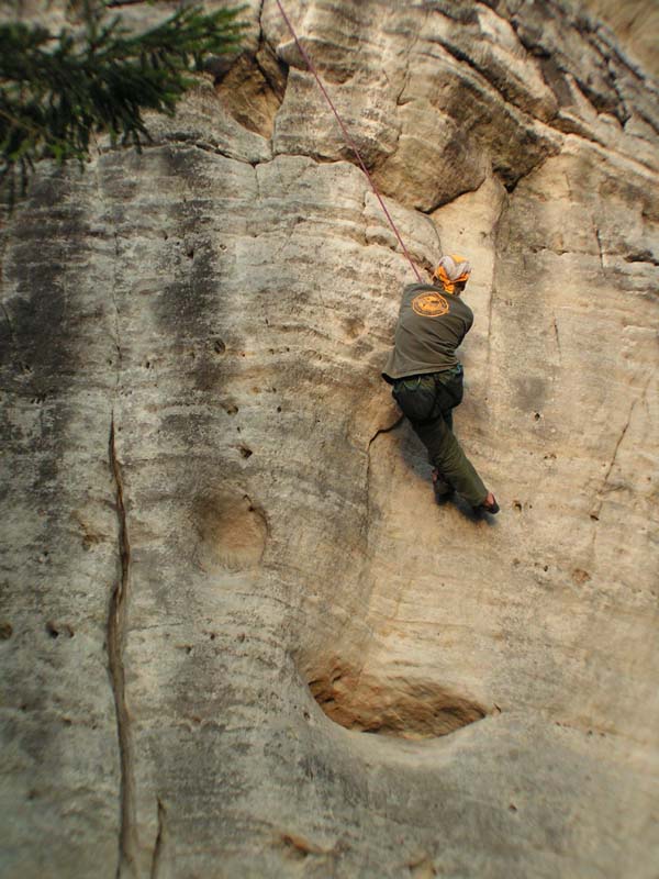 Czechia - climbing in Adrspach-Teplice rocks 58