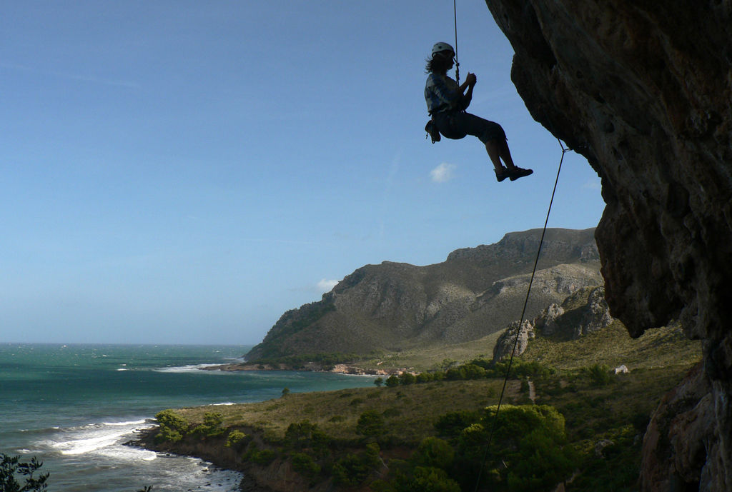 Mallorca - climbing in El Calo de Betlem 19