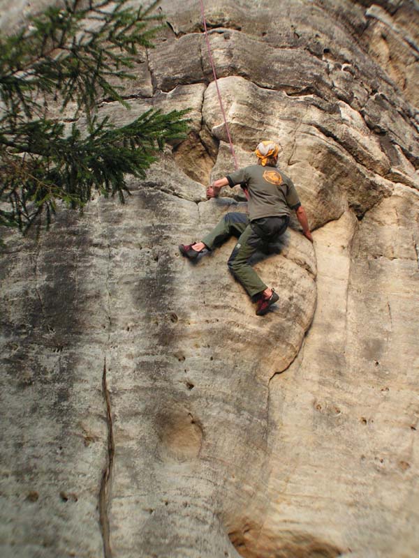 Czechia - climbing in Adrspach-Teplice rocks 60