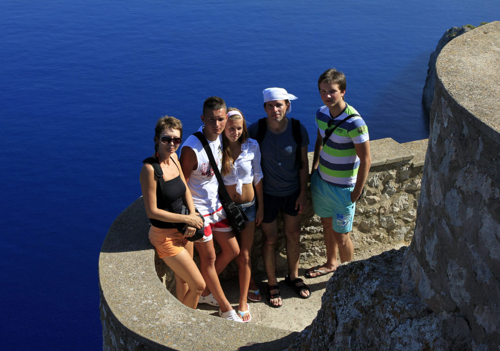Mallorca - Skvarkovci at Formentor