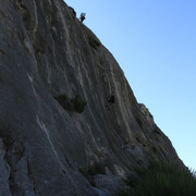 Mallorca - Formentor - climbing at La Creveta 02