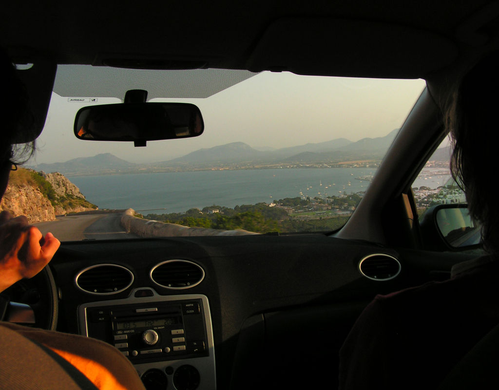 Mallorca - driving in Formentor peninsula