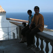 Mallorca - Brano and Bea at Cap de Formentor