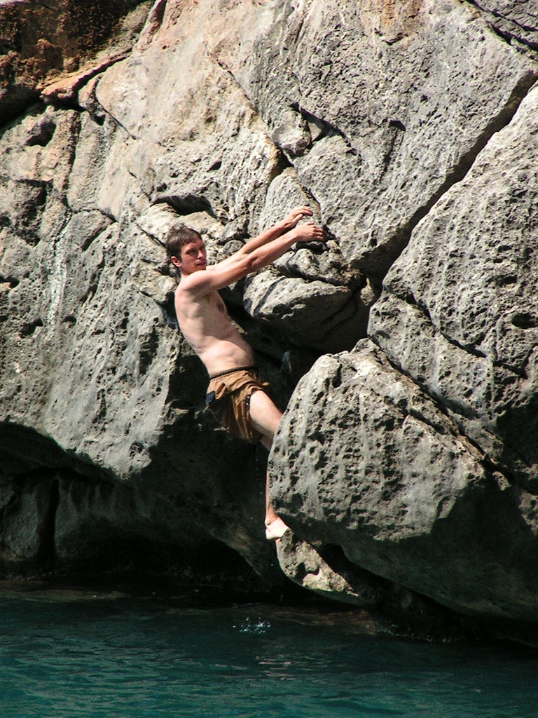 Mallorca - seabouldering in Sa Calobra 03