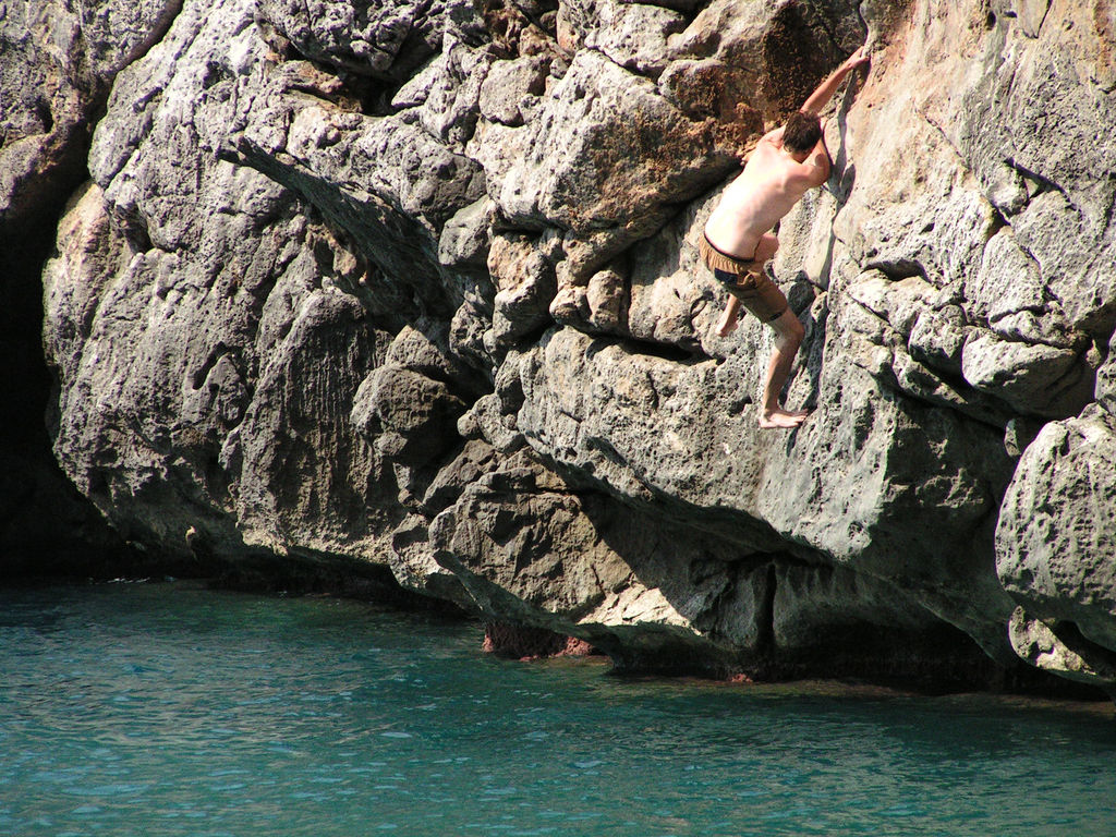 Mallorca - seabouldering in Sa Calobra 04