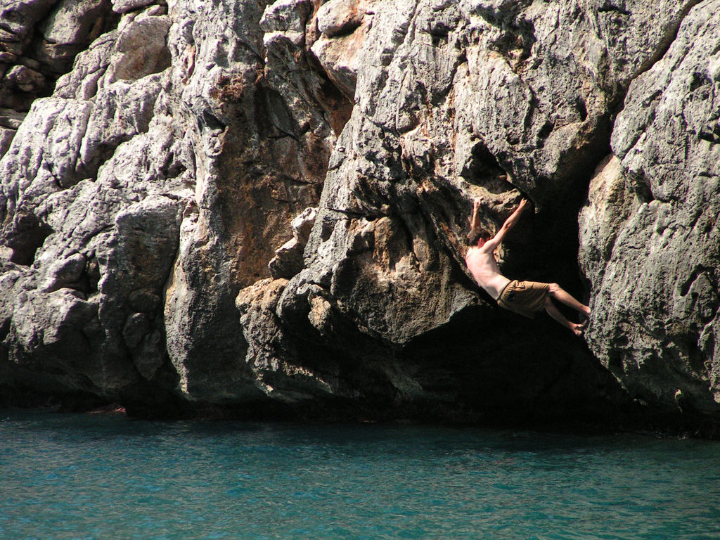 Mallorca - seabouldering in Sa Calobra 06