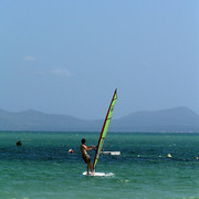 Mallorca - Playa de Muro windsurfing 01