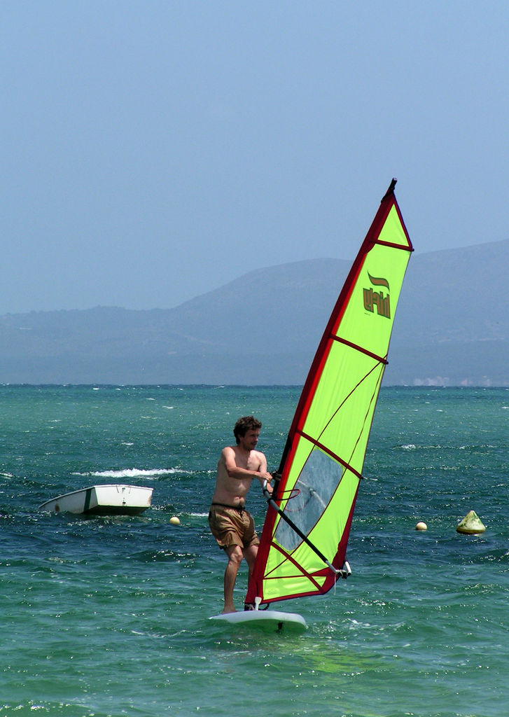 Mallorca - Playa de Muro windsurfing 02