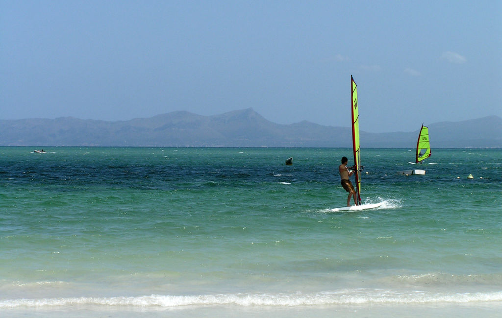 Mallorca - Playa de Muro windsurfing 06