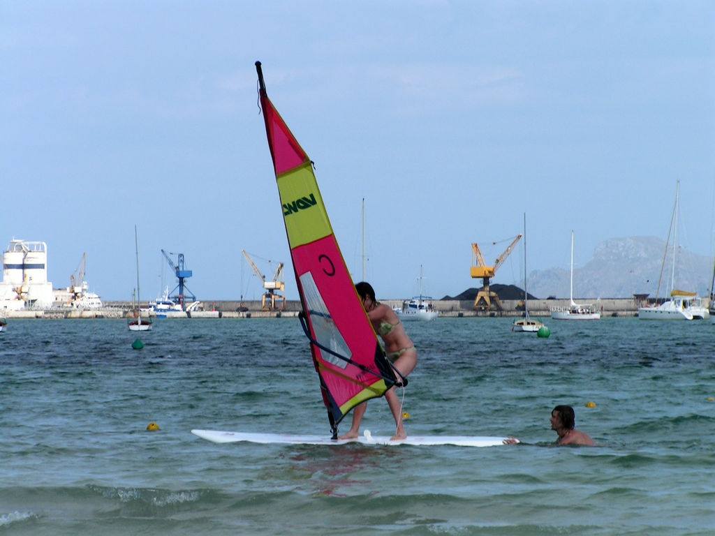 Mallorca - Playa de Muro windsurfing 09