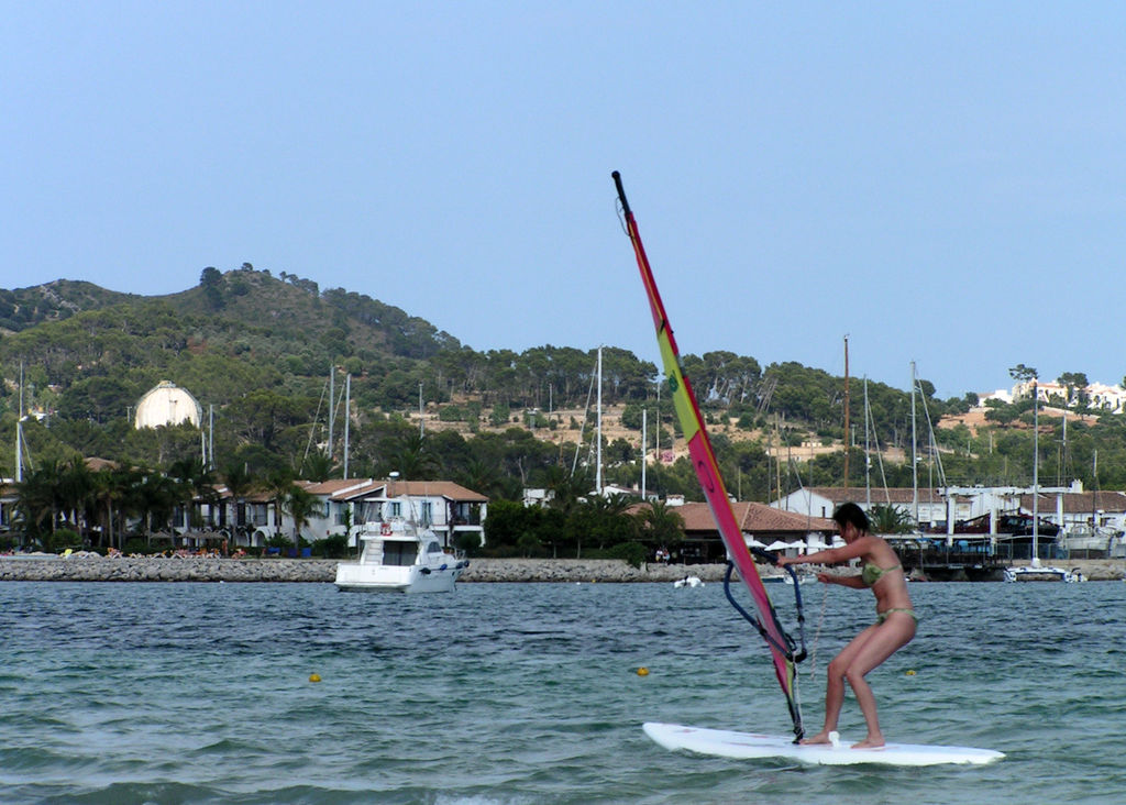 Mallorca - Playa de Muro windsurfing 11