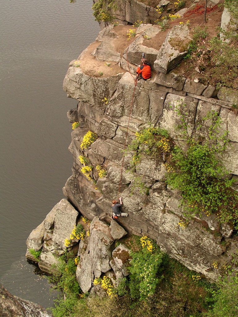 Czechia - climbing in Hřiměždice 31