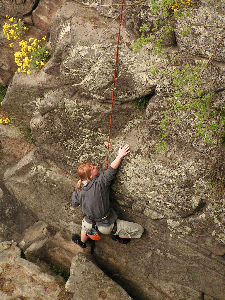Czechia - climbing in Hřiměždice 32