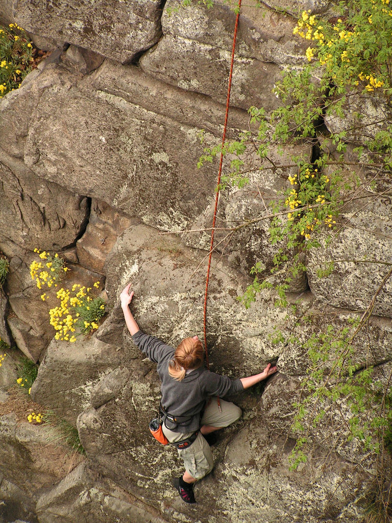 Czechia - climbing in Hřiměždice 33