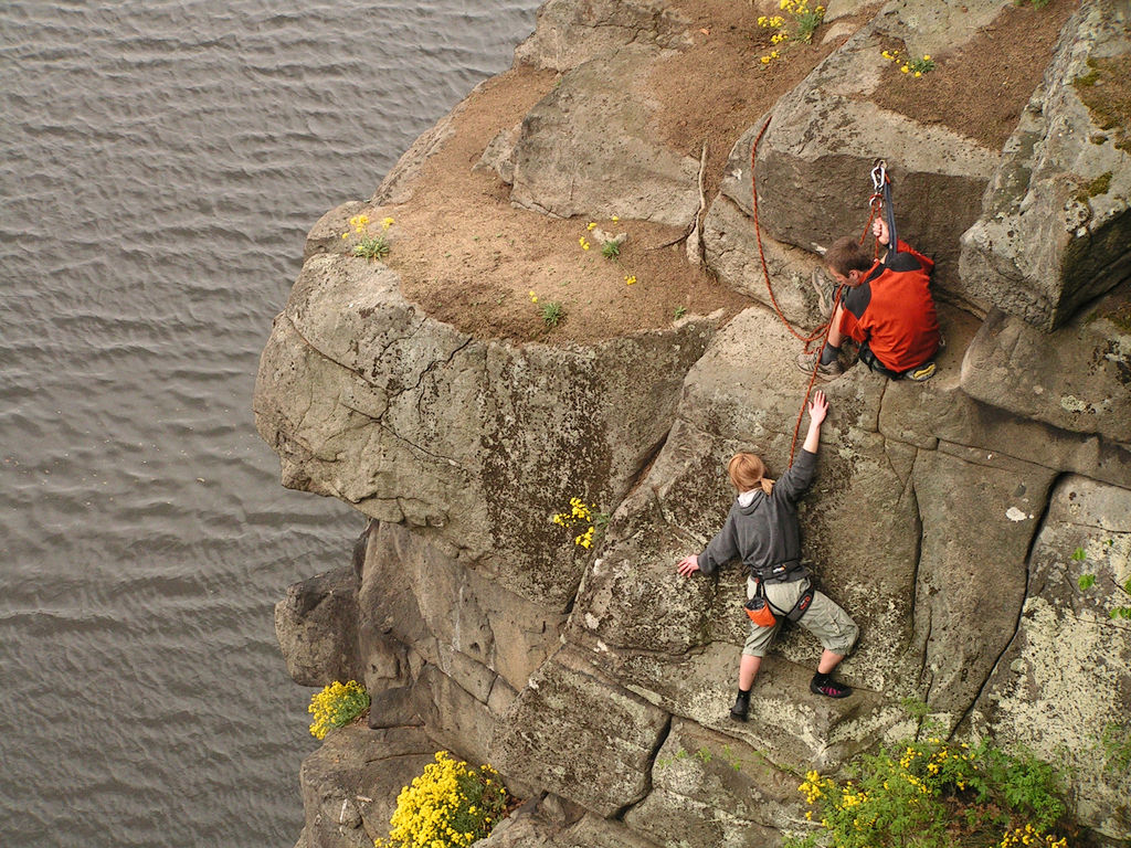 Czechia - climbing in Hřiměždice 39