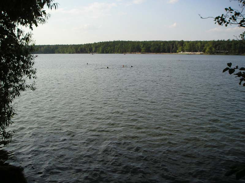 Czechia - a lake near Pilsen (Plzeň)