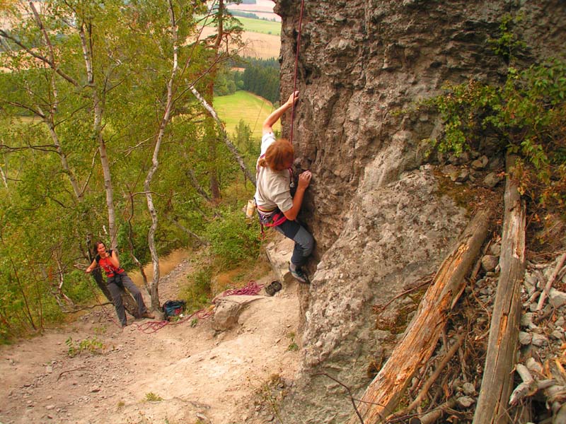 Czechia - Climbing in Kozelka 033