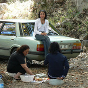 Turkey - picnic in Geyikbayiri