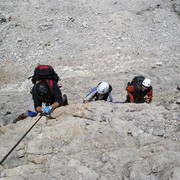 Italian Dolomites - Ferrata Via Attrezzata Piazzetta 01