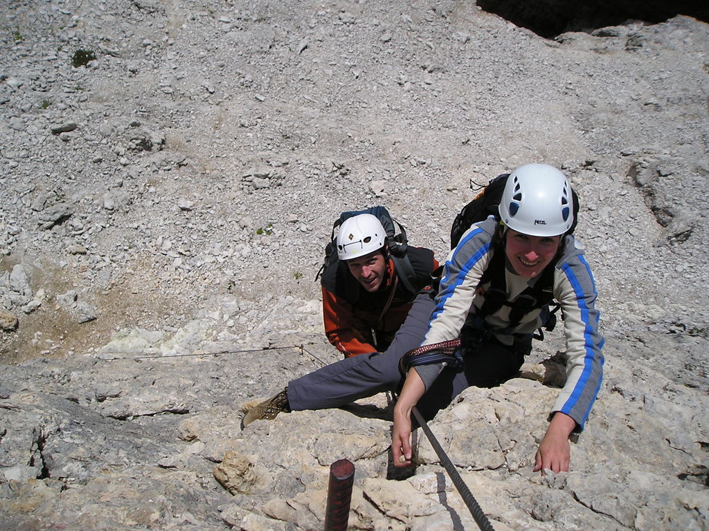 Italian Dolomites - Ferrata Via Attrezzata Piazzetta 02