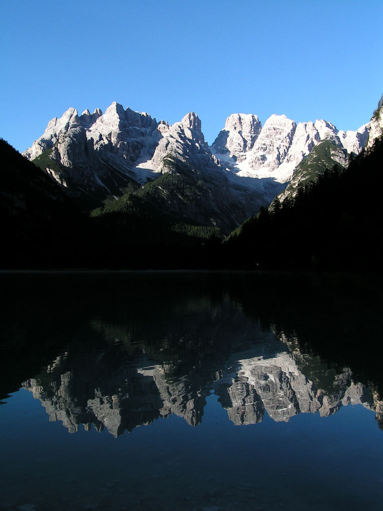 A lake in Italian Dolomites