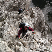 Italian Dolomites - Ferrata Giuseppe Olivieri 05