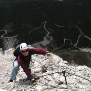 Italian Dolomites - Ferrata Giuseppe Olivieri 07