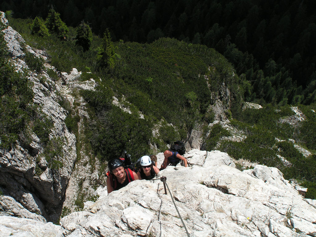 Italian Dolomites - Via Ferrata Col Rosa 14