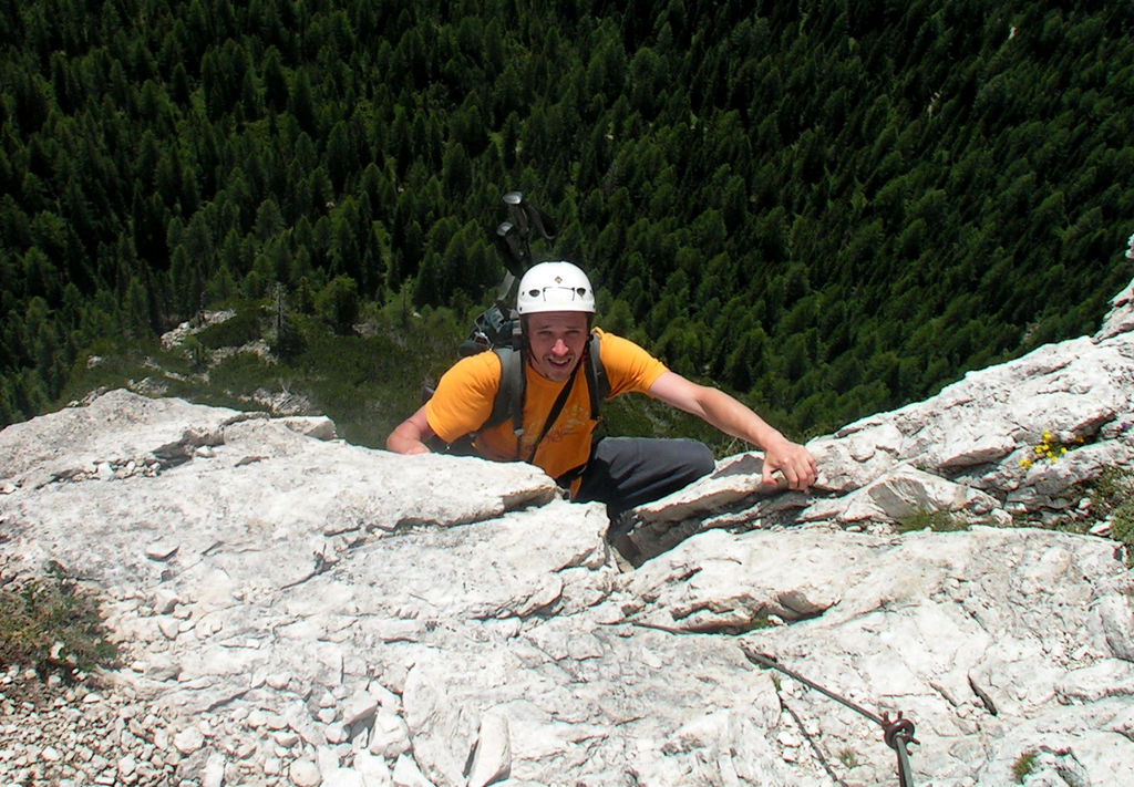 Italian Dolomites - Via Ferrata Col Rosa 17