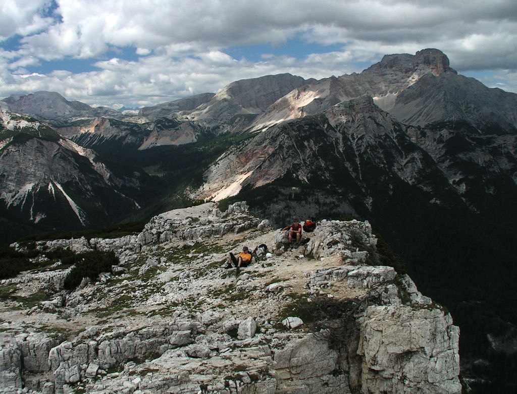 Italian Dolomites - Via Ferrata Col Rosa 34