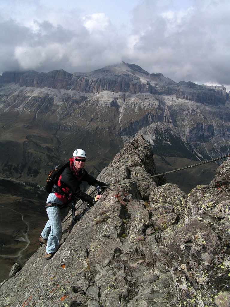 Italian Dolomites - Ferrata Dellee Trincee 21