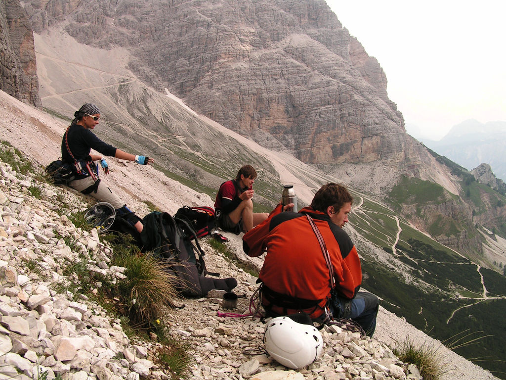 Italian Dolomites - Ferrata Tofana di Roses 34