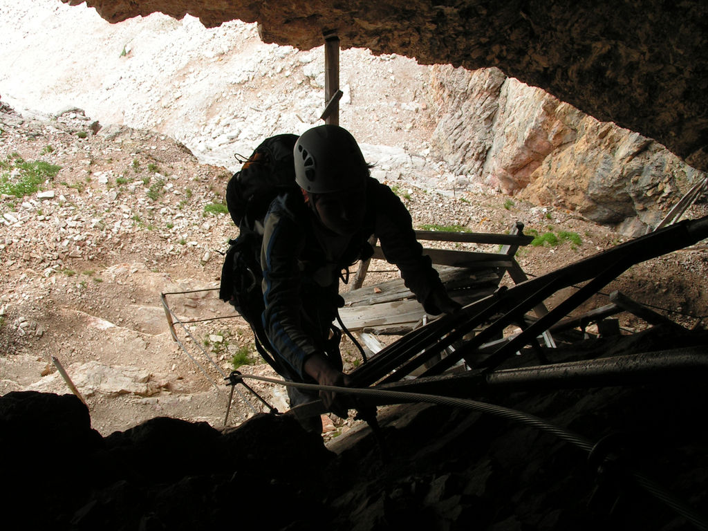 Italian Dolomites - Ferrata Tofana di Roses 38