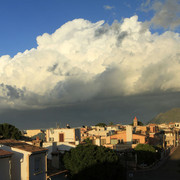 Mallorca - clouds above Colonia de Sant Pere