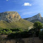 Mallorca - Colonia de Sant Pere - Xoroi and Mont Ferrutx