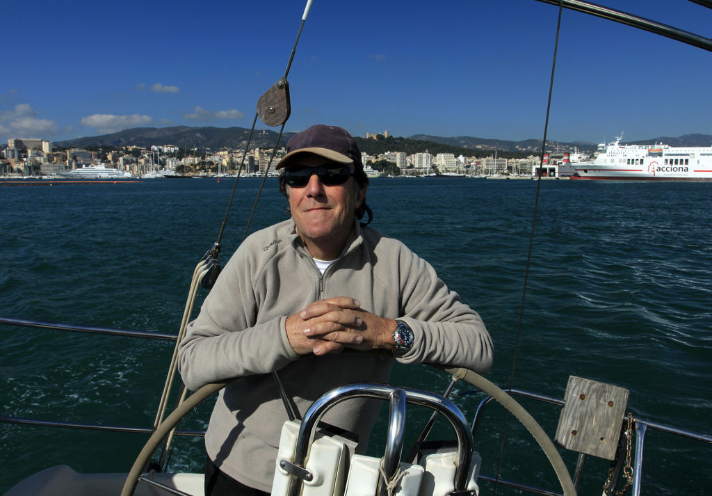 Sailing in the Bay of Palma de Mallorca 07