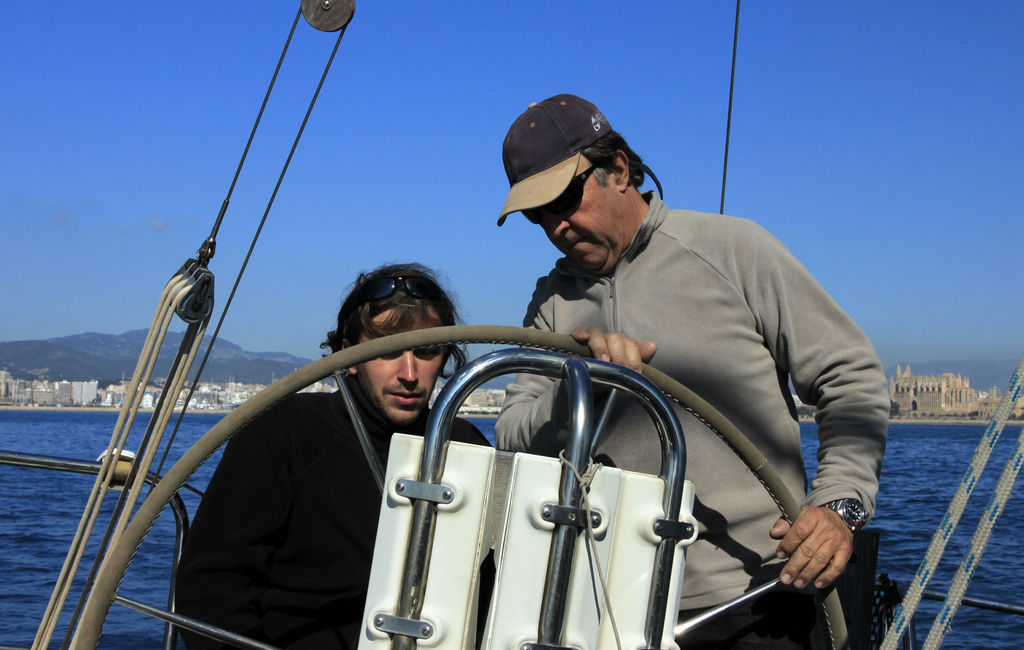 Sailing in the Bay of Palma de Mallorca 11