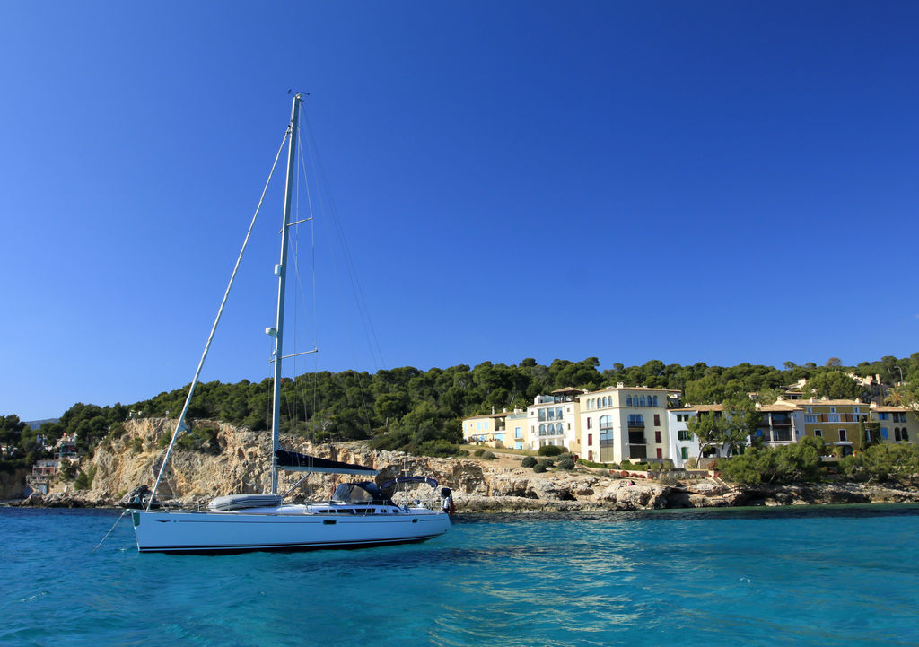 Sailing in the Bay of Palma de Mallorca 17