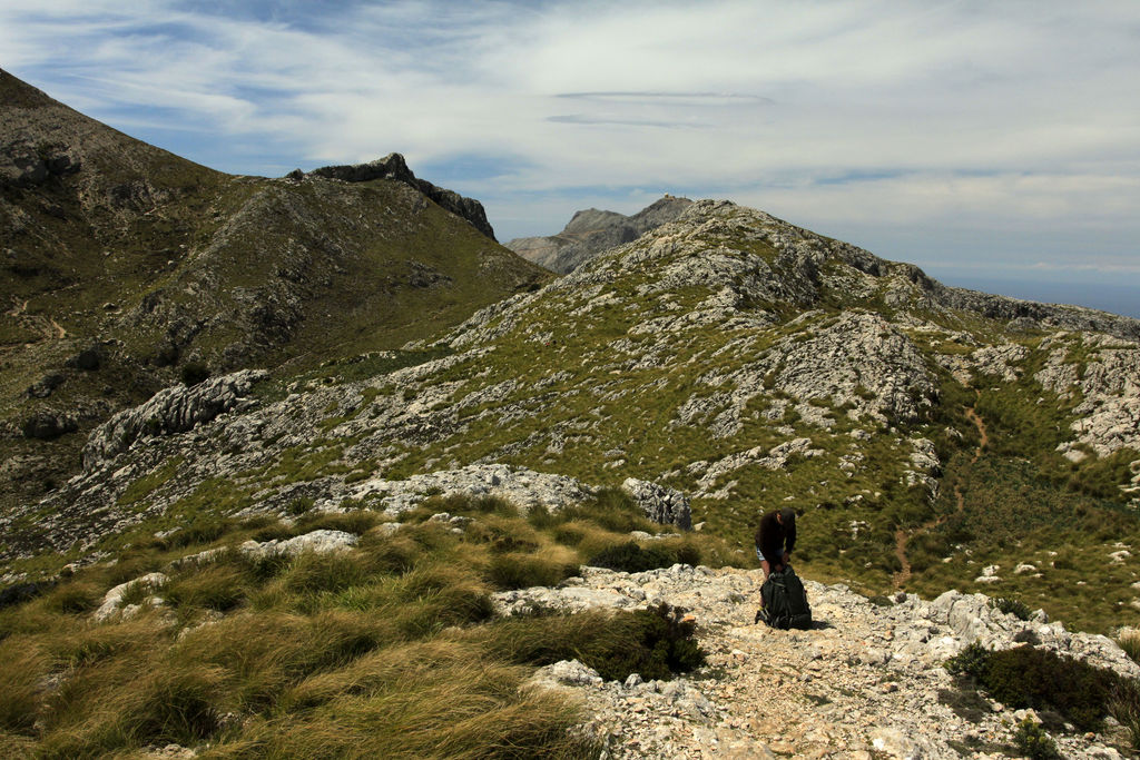 Mallorca - Marieke in Lluc valley