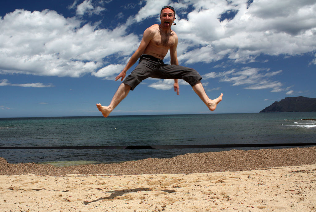 Mallorca - slackline in Colonia San Pedro 04