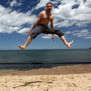 Mallorca - slackline in Colonia San Pedro 04