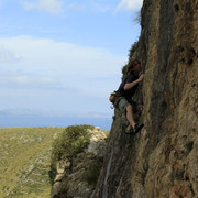 Mallorca - climbing in Ermita de Betlem 02